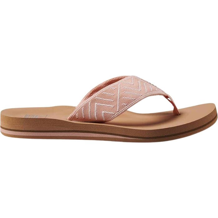 2024 Reef Womens Spring Woven Flip Flop Sandals CI6717 - Peach Parfait